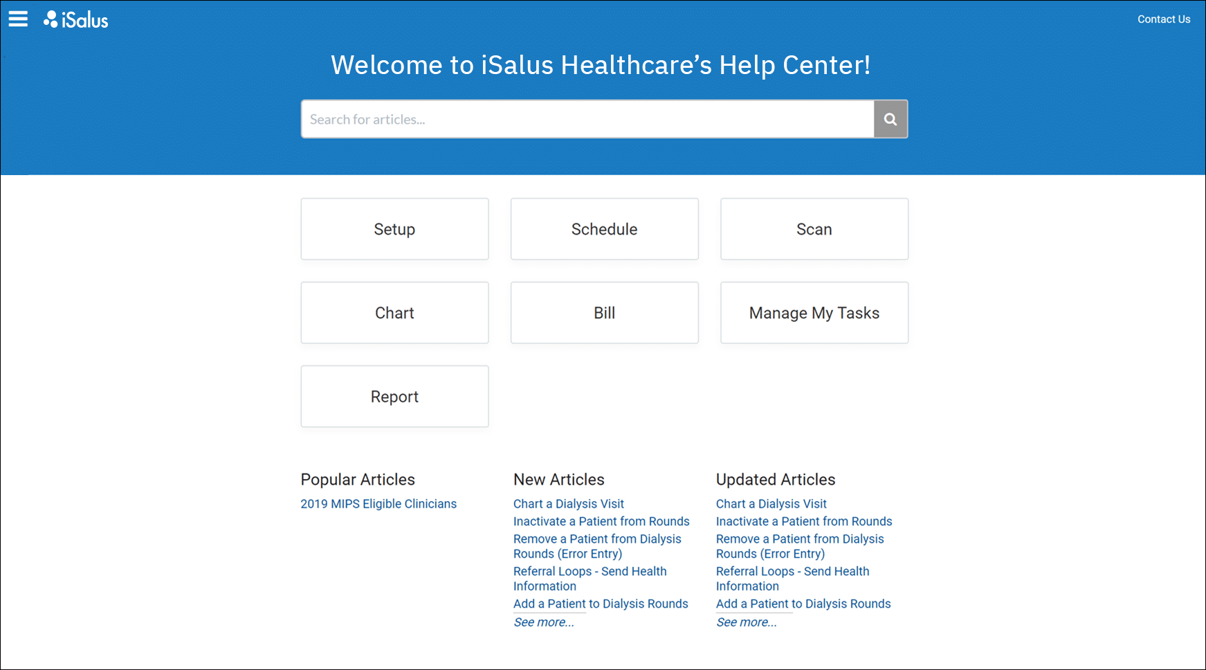 Knowledge Center Preview